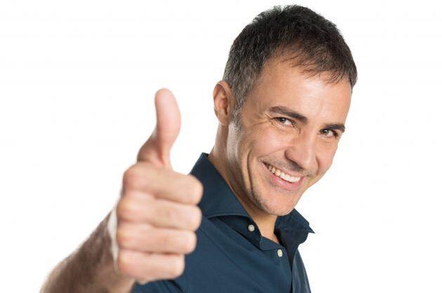 a man is satisfied with the treatment of prostatitis with medications