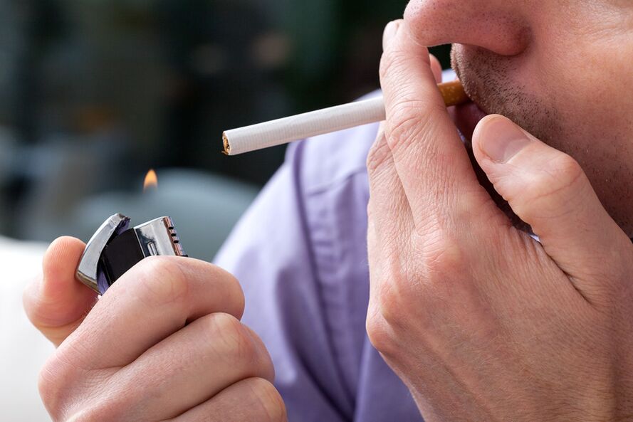 smoking as a cause of chronic prostatitis