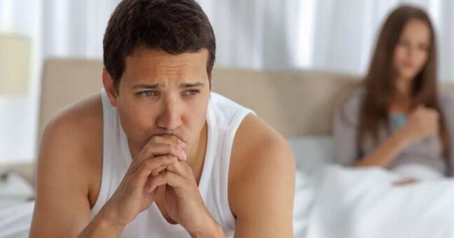 Symptoms of prostatitis make a man avoid sex